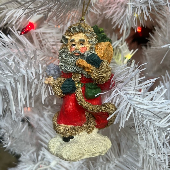 Rare Vintage Santa Clause Christmas Tree Ornament - Picture 2 of 5